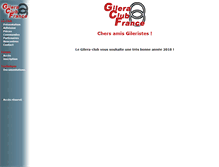 Tablet Screenshot of gilera-club.com